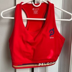 Team USA Peloton sports bra